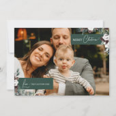 エメラルドヴィンテージファミリーニュースレター写真 シーズンカード (正面)