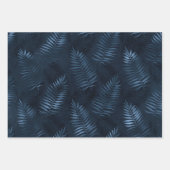 エメラルド付きゴールデンタイル ラッピングペーパーシート (正面2)