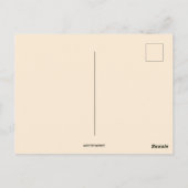 エメラルド島のシャムロックを持つヴィンテージの少年 ポストカード (裏面)