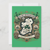 「エメラルド島の探検家」- ヴィンテージ カートグラフィック シーズンカード (正面)