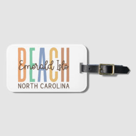 エメラルド島ビーチノースカロライナ（サンズ） ラゲッジタグ