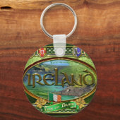 エメラルド島 キーホルダー (正面)