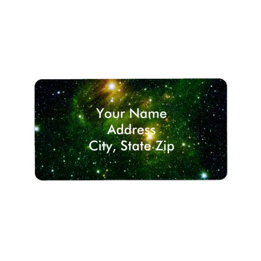 エメラルド星雲 ラベル (正面)