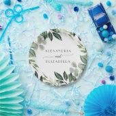 エメラルド森   ペーパープレート (パーティー)