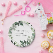 エメラルド森   ペーパープレート (パーティー)