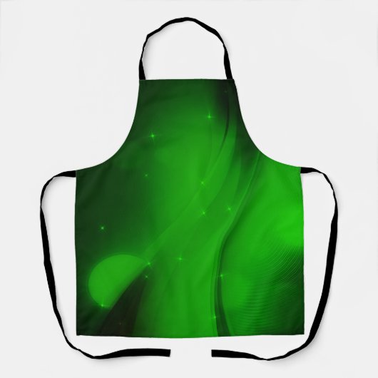 エメラルド波 エプロン (正面)