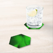 エメラルド波 ペーパーコースター (インサイチュ)