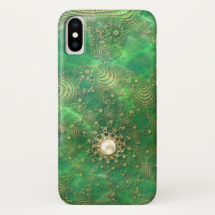 エメラルド海の下でiPhoneケース・メイト iPhone X ケース