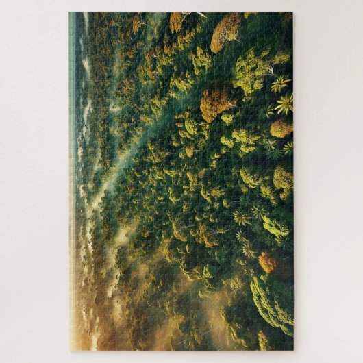 "エメラルド海" – ジグソーパズル (縦)