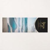 エメラルド海 – ヨガマット (正面(横))