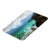 エメラルド湖ブリティッシュコロンビア マグネット (左側)