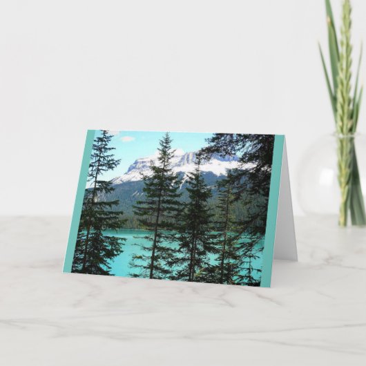エメラルド湖（カナダ） カード (正面)