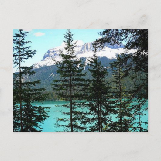 エメラルド湖 ポストカード (正面)
