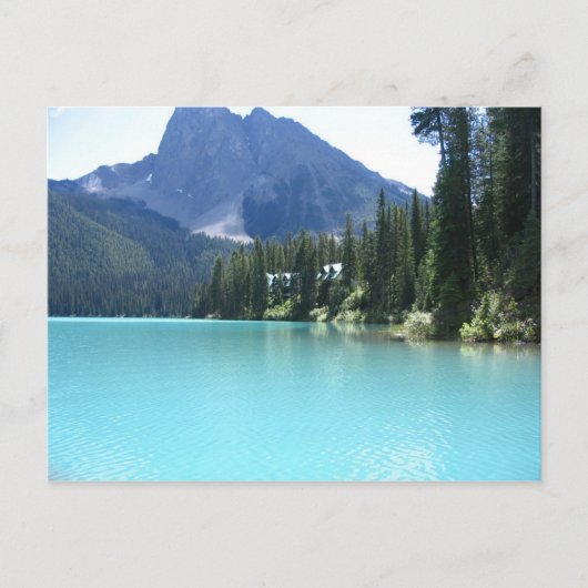 エメラルド湖 ポストカード (正面)