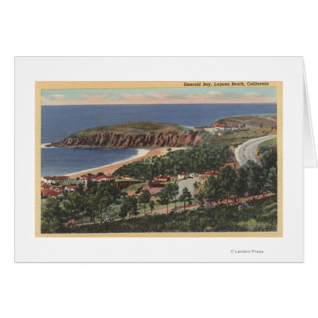 エメラルド湾上空 (正面横)