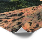 エメラルド湾 – タホ湖ポスター ポスター (角)