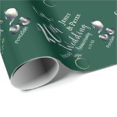 エメラルド磁結婚器20周年記念 ラッピングペーパー (ロールコーナー)