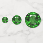 エメラルド紙吹雪 コンフェッティ (裏面)