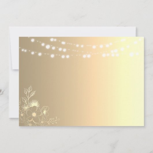 エメラルド素朴グリーンウェディング日付を保存 セーブザデート (裏面)