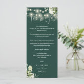 エメラルド結婚グリーンリーの座席表 メニュー (スタンド正面)