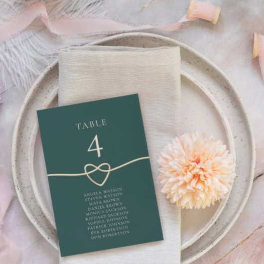 エメラルド結婚金ゴールドのテーブル座席表