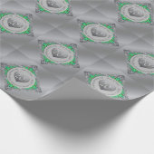 エメラルド結婚20周年記念ラッピング紙 ラッピングペーパー (角)