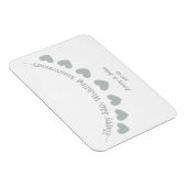 エメラルド結婚55周年記念バント マグネット (右側)