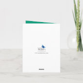 エメラルド結婚55周年 カード (裏面)