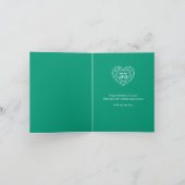 エメラルド結婚55周年 カード (内部)