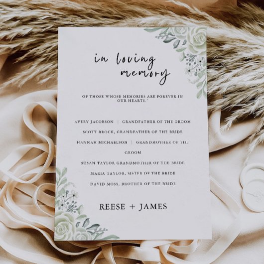 エメラルド結婚・グリーンの愛する記憶のサインは 招待状