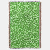 エメラルド葉グ・グリーン スローブランケット (正面縦)