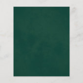 エメラルド葉バジェットのメ結婚ニューのセージ (裏面)