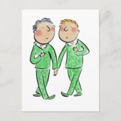 エメラルド記念日 ポストカード (正面)