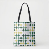 エメラルド調和ダイヤモンド トートバッグ (正面)