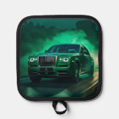 エメラルド転が 鍋敷き (正面)