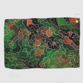 エメラルド迷路 ゴルフタオル (横)