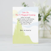 エメラルド都市バルミツワーオズの魔法使いのパーティーカード 招待状 (スタンド正面)