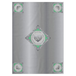 エメラルド20周年記念結婚テーブルクロス テーブルクロス