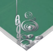 エメラルド20周年記念結婚テーブルクロス テーブルクロス (アングル)