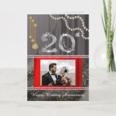 エメラルド20周年記念金ゴールド番号真珠カード カード (正面)