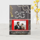 エメラルド35周年記念金ゴールド番号真珠カード カード (黄色い花)