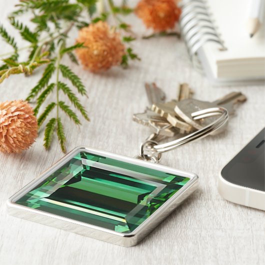 エメラルド3 キーホルダー (側面)