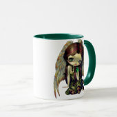 "エメラルド"のマグとの天使 マグカップ (正面右)