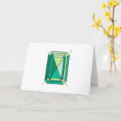 エメラルド カード (黄色い花)