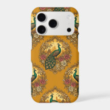エメラルド・クジャク iPhone 17 Pro カバー