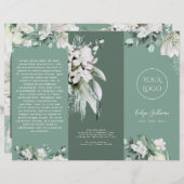 エメラルド・グリーン・パンフレット (正面/裏面)