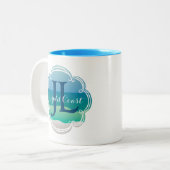 エメラルド·コースト·コーヒー·カップジュニアリーグ ツートーンマグカップ (正面左)