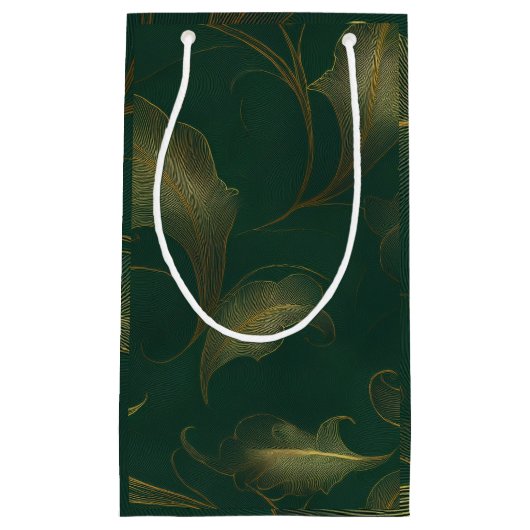 エメラルド スモールペーパーバッグ (正面)