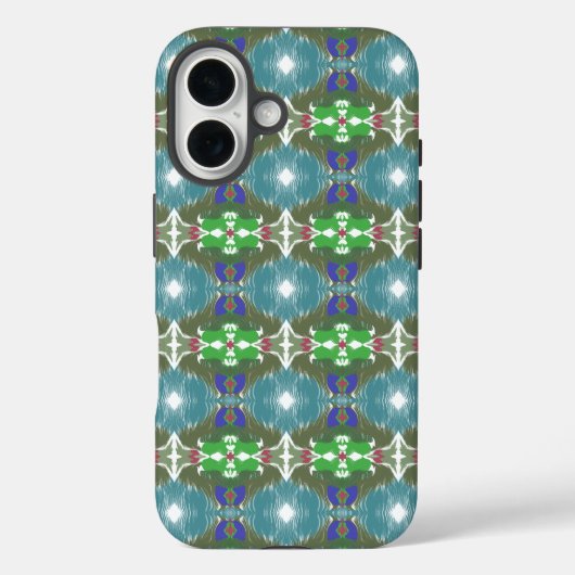 エメラルド・タイド・カレイドスコープ Case-Mate iPhoneケース (裏面)