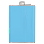 エメラルド トリスケル 古代ケルトのシンボル フラスク (裏面)